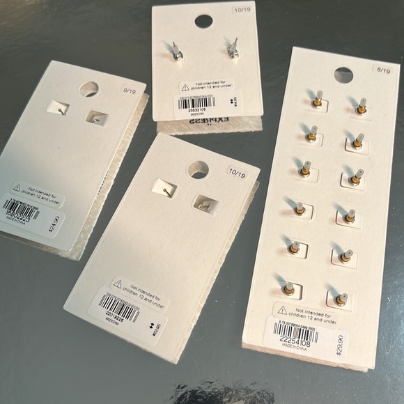 EXPRESS NEW ON CARD EARRING LOT OVER $90 retail value! - Picture 6 of 14
